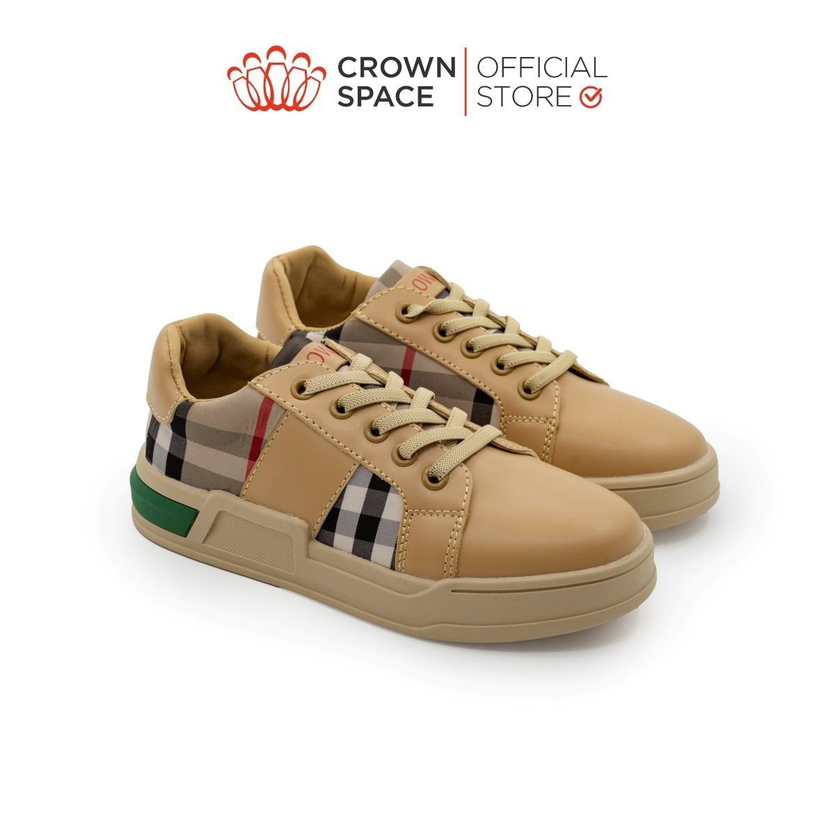  Giày Thể Thao Sneaker Trẻ Em Cao Cấp Chính Hãng Crown Space Dành Cho Bé Trai Đi Chơi Đi Học CRUK261 Size 31-38 