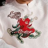  Áo Dài Bé Trai Màu Trắng Sang Trọng, Thanh Lịch, Thoải Mái | Crown Space CKBL9933106 