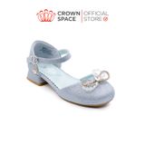  Giày Búp Bê Trẻ Em Cao Cấp Chính Hãng Crown Space Dành Cho Bé Gái Đi Chơi Đi Học CRUK3151 Size 31 - 36 