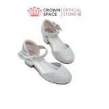  Giày Búp Bê Trẻ Em Cao Cấp Chính Hãng Crown Space Dành Cho Bé Gái Đi Chơi Đi Học CRUK3152 Size 31 - 36 