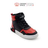  Giày Thể Thao Sneaker Cao Cổ Trẻ Em Cao Cấp Chính Hãng Crown Space Dành Cho Bé Trai Bé Gái Đi Chơi Đi Học CRUK8051 Size 31 - 37 