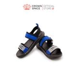  Dép Quai Hậu Sandals Trẻ Em Cao Cấp Chính Hãng Crown Space Dành Cho Bé Trai Đi Chơi Đi Học CRUK652 Size 26 - 36 