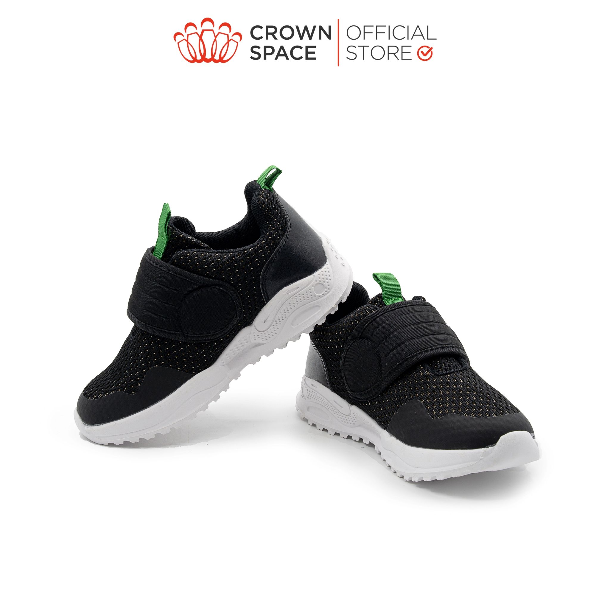  Giày Thể Thao Sneaker Trẻ Em Cao Cấp Chính Hãng Crown Space Dành Cho Bé Trai Bé Gái Đi Chơi Đi Học CRUK8054 Size 31 - 38 