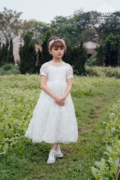  Váy Công Chúa Dành Cho Bé Gái Phiên Bản Limited Crown Kids CKGS3830504 Size 28 - 40Kg 
