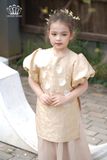  Áo Dài Cách Tân Bé Gái Màu Kem, Hiện Đại, Thanh Lịch | Crown Space CKGS9922901 