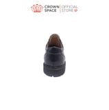  Giày Da Lì Bé Trai Cao Cấp, Êm Chân, Chống Trơn Trượt | Crown Space CRUK168 