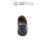  Giày Đi Học Da Lì Bé Trai Cao Cấp, Êm Chân, Chống Trơn Trượt | Crown Space CRUK169 