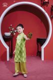  Áo Dài Lụa Tơ Tằm Bé Gái Cao Cấp, Cách Tân, Sang Trọng | Crown Space CKGS9941902 