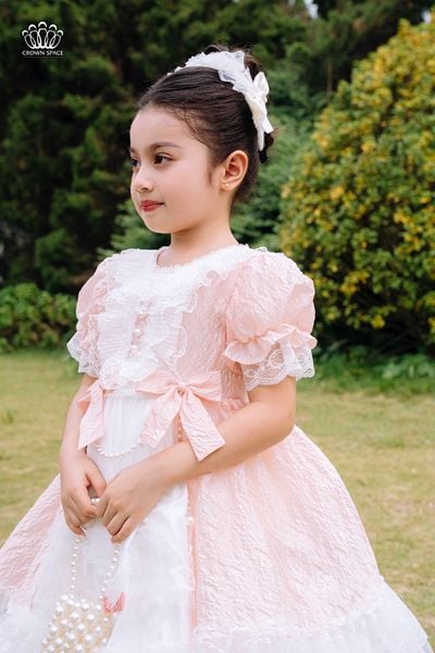 Váy/Đầm Công Chúa Cho Bé Gái 5-9 tuổi, Phong Cách Tiểu Thư Hoàng Gia Sang Chảnh Quý Tộc