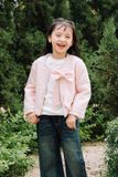  Áo Khoác Dạ Tweed Bé Gái Tiểu Thư | Crown Space CKGL6341528 