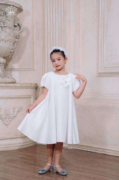Váy Tafta Tay Bồng Tinh Tế, Sang Trọng, Lấp Lánh | Crown Space CKGS3841803