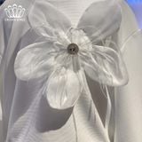  Áo Nỉ Cotton Bé Gái Đính Hoa To Xinh Xắn Năng Động | Crown Space CKGL5141210 