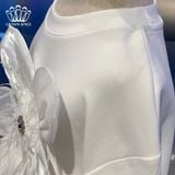  Áo Nỉ Cotton Bé Gái Đính Hoa To Xinh Xắn Năng Động | Crown Space CKGL5141210 