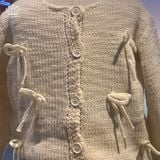  Áo Cardigan Khoác Len Bé Gái Màu Tím/Màu Be Thời Trang Cao Cấp Thiết Kế Độc Quyền Crown Space CKGL6441701 Phong Cách Tiểu Thư Sang Chảnh Dịu Dàng Cho Bé Đi Học Đi Chơi (19kg - 33kg) 