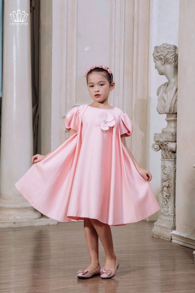 Váy Tafta Tay Bồng Tinh Tế, Sang Trọng, Lấp Lánh | Crown Space CKGS3841803