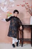  Áo Dài Gấm Tafta Bé Trai Cao Cấp, Cách Tân, Sang Trọng | Crown Space CKBL9942002 