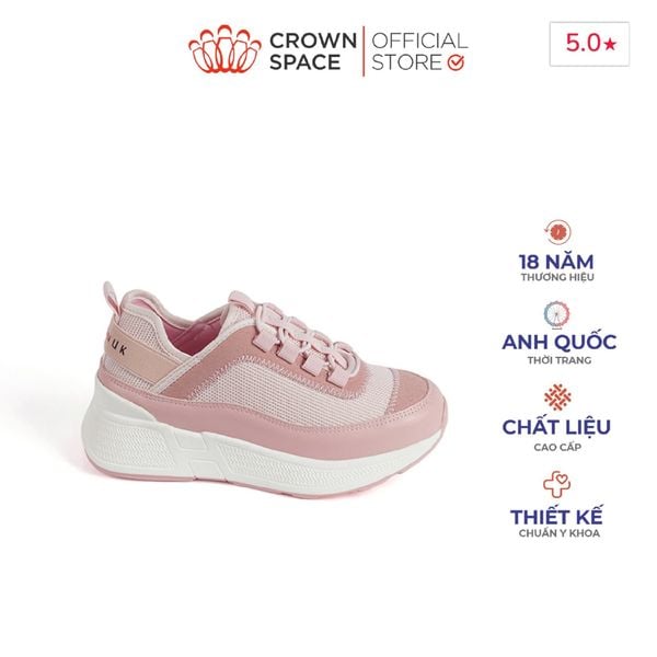 Giày Thể Thao Trẻ Em Thời Trang, Êm Mềm, Chống Trơn | Crown Space CRUK8072