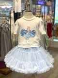  Combo Váy Áo Công Chúa Bé Gái Elsa, Cao Cấp, Mềm Mại, Thoáng Mát | Crown Space CKGS3950120 