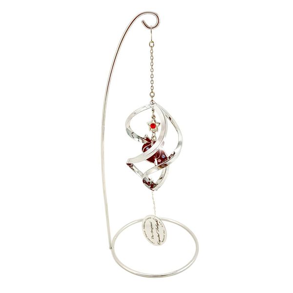 Dây Treo Chuông Noel Mạ Chrome Đính Pha Lê Swarovski