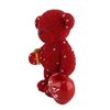 Ống Tiết Kiệm Hoa Hồng Hình Gấu Teddy