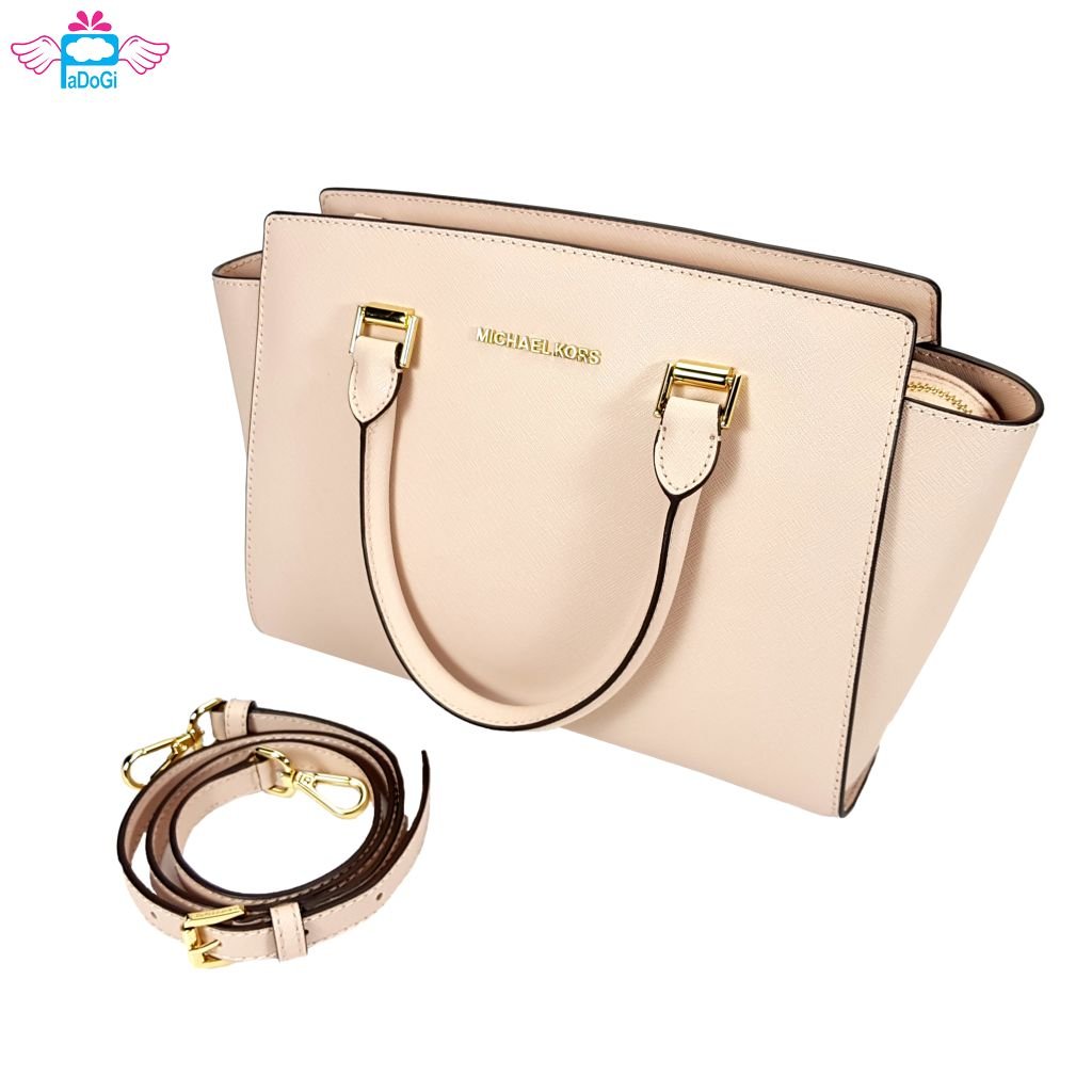 Túi Michael Kors Selma Saffiano Leather Medium Satchel - PADOGI