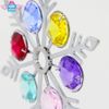 Hoa Tuyết Mạ Chrome Đính Pha Lê Swarovski