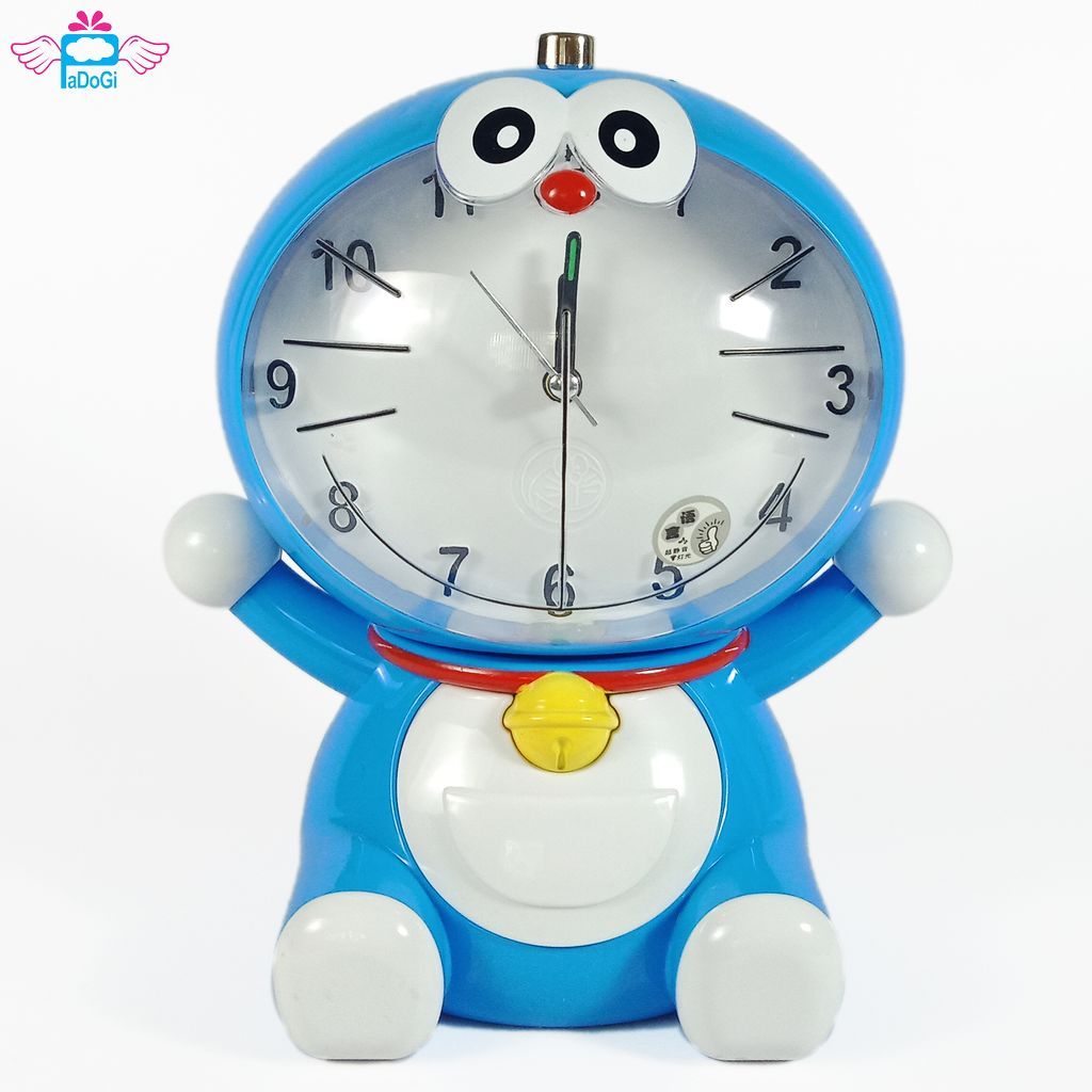 đồng Hồ Bao Thức để Ban Doraemon Co đen Va Nhạc Padogi Padogi