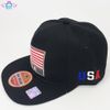 Nón Đen Snapback Cờ USA