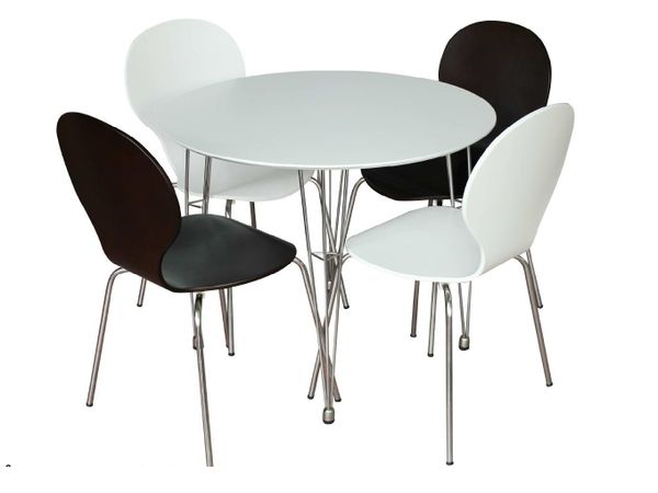  Bộ bàn ăn tròn 4 ghế 