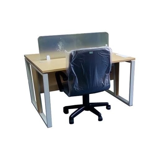  Bàn làm việc chân sắt BCB-2 