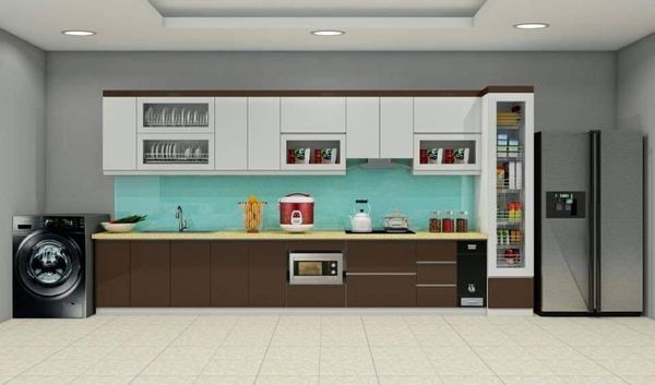  Tủ bếp gia đình hiện đại TB3 