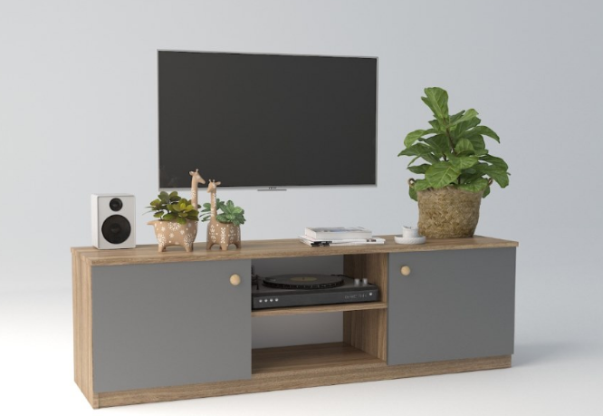 Kệ ti vi gỗ KTV023