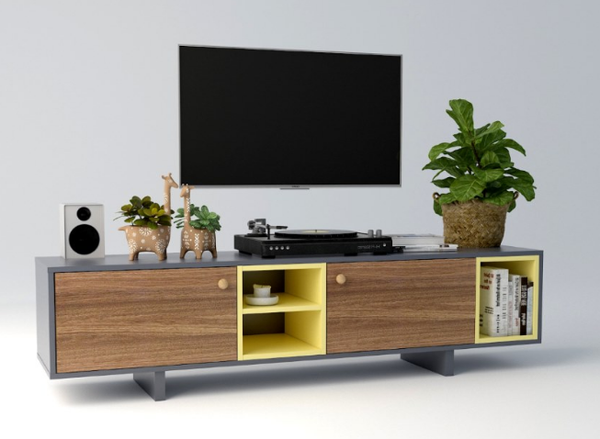  Kệ ti vi gỗ KTV027 