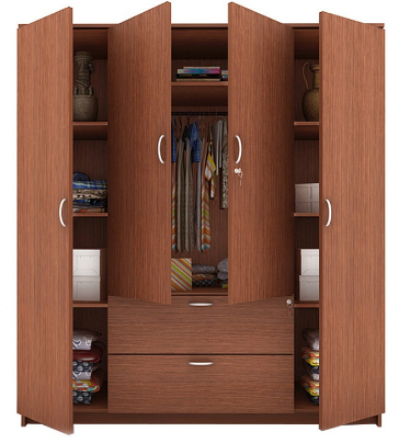  Tủ quần áo 4 cánh mở TA04 