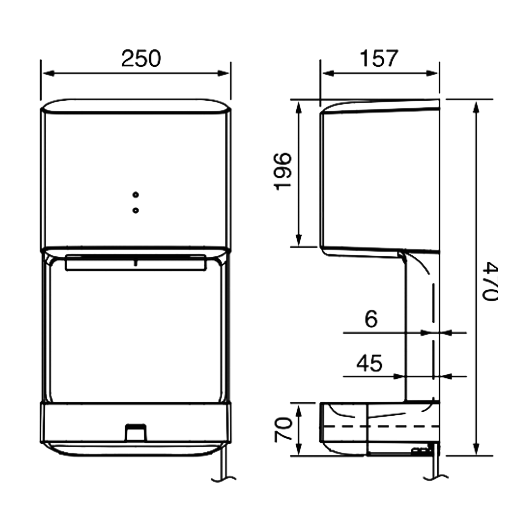  Hand Dryer FJ-T09A3 