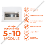  Tủ điện Nanoco NDP110 