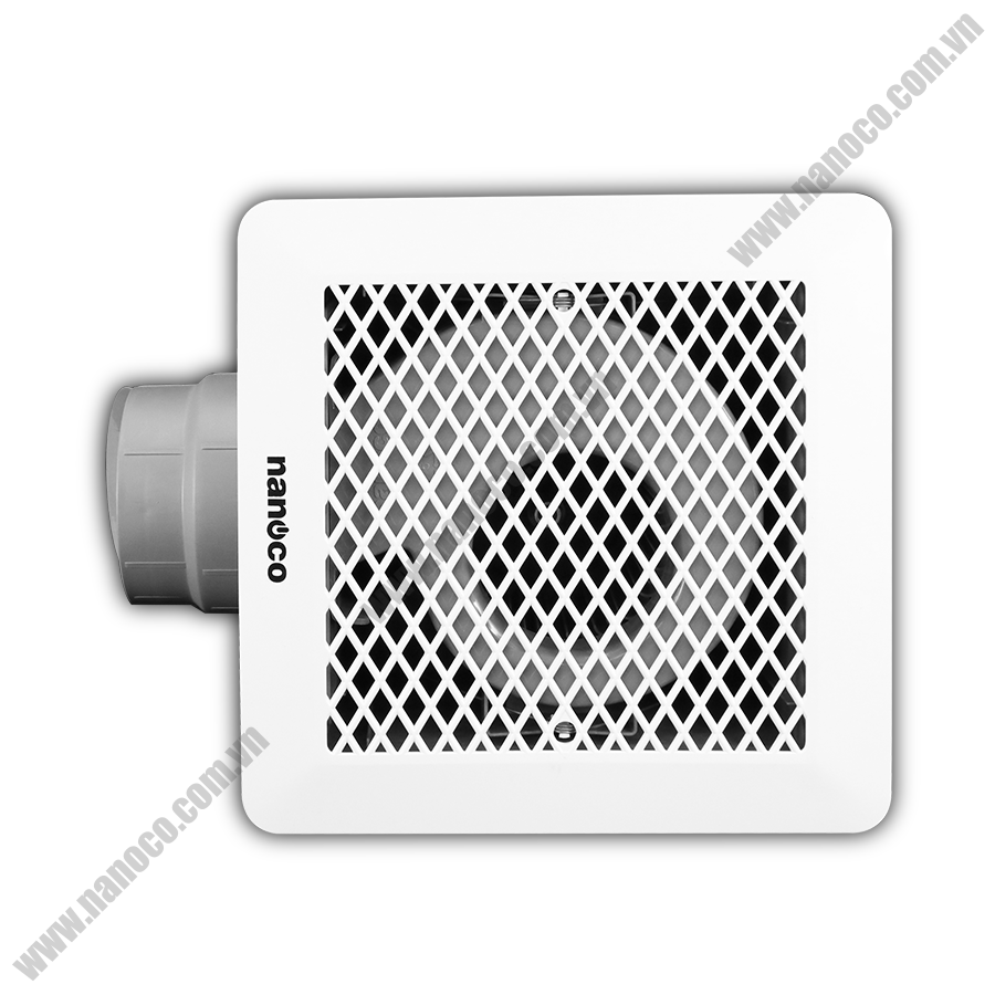 Quạt hút âm trần lồng sóc Nanoco NFV2521 – Đèn LED - Thiết bị điện