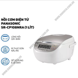  Nồi cơm điện tử Panasonic SR-CP108NRAM 