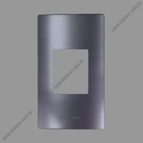  1 gang plate for universal receptacle Halumie Panasonic 