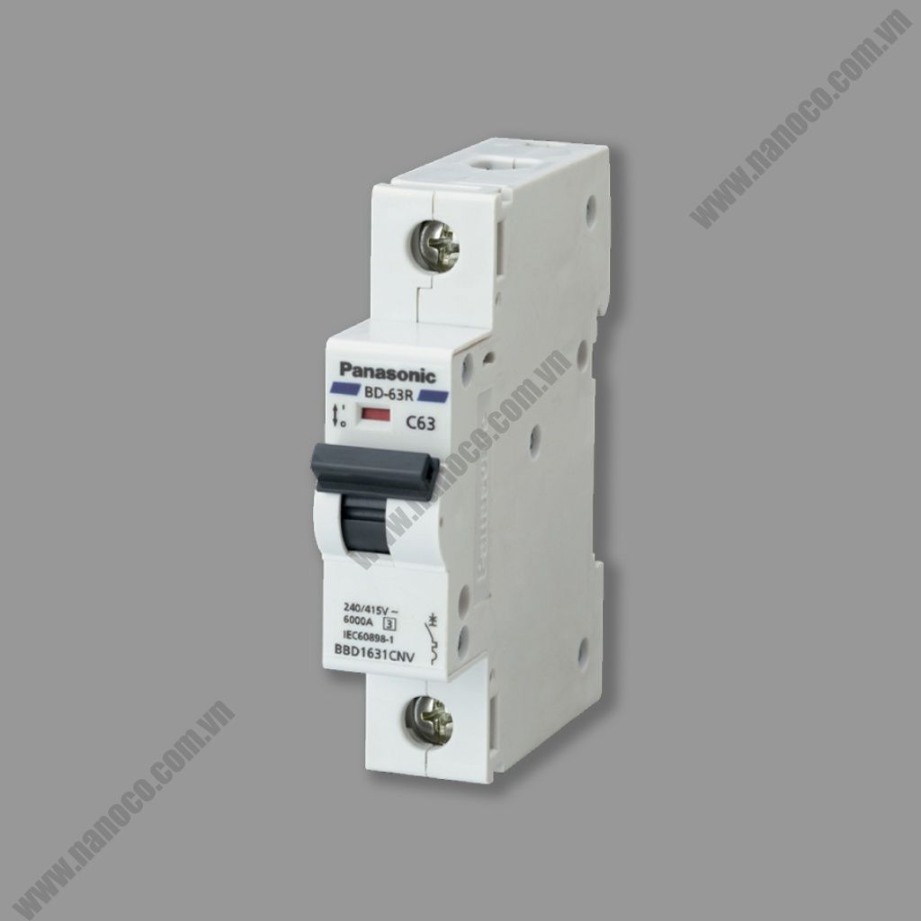  Circuit breaker DIN Type MCB 01 P Panasonic 