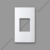  1 gang plate for universal receptacle Halumie Panasonic 