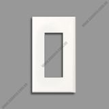  1 gang - 3 devices plate Full Color Panasonic WZV7843W 