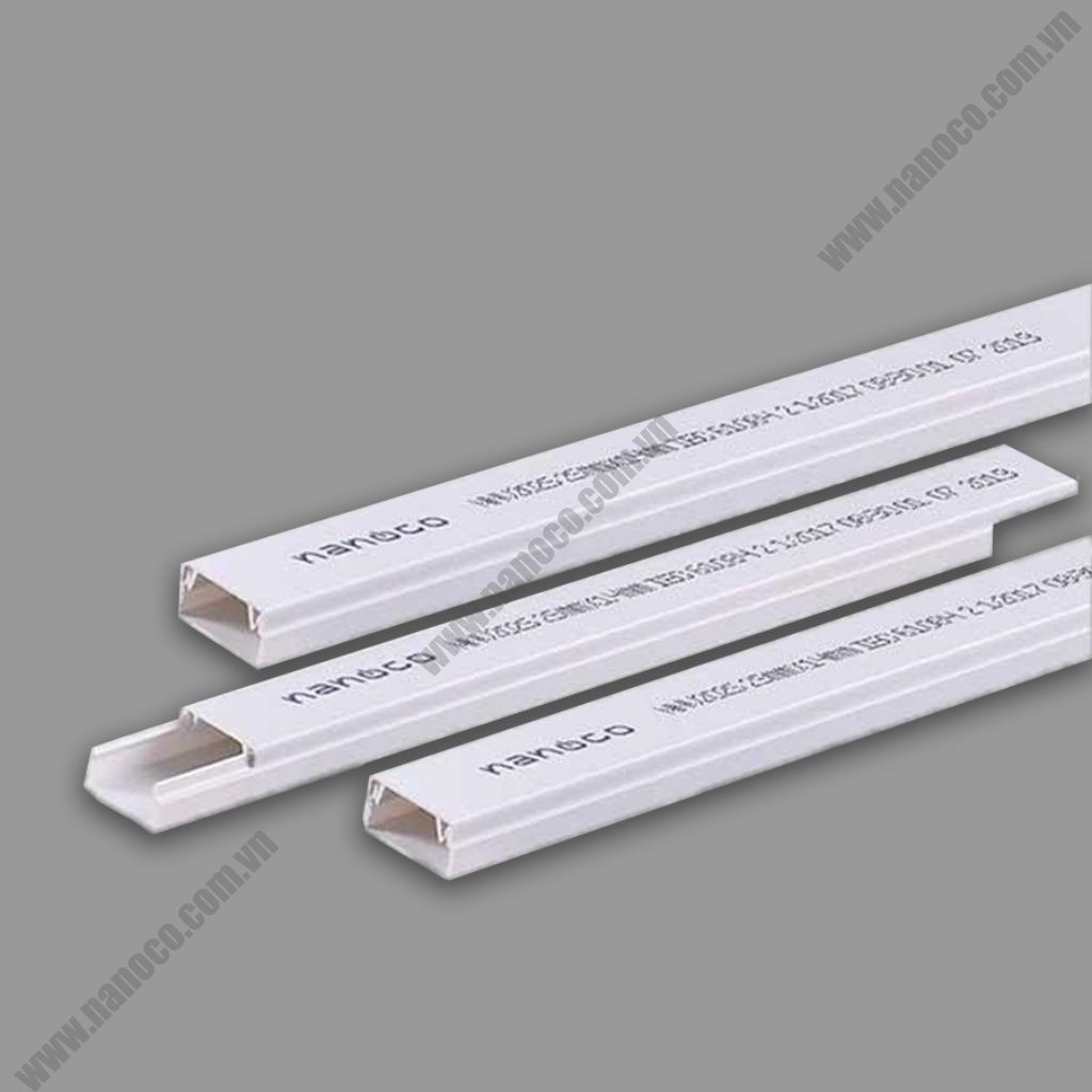 Nẹp luồn dây điện dạng vuông Nanoco – Đèn LED - Thiết bị điện ...