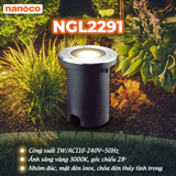  Đèn sân vườn LED Âm Đất Nanoco NGL2291 