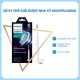 Bàn chải điện chính hãng Philips sonicare HX3641/41 màu trắng