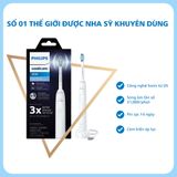 Bàn chải điện chính hãng Philips sonicare HX3671/23 màu trắng