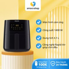  Nồi chiên không dầu 4.1 lít Philips HD9252/90 