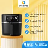Nồi chiên không dầu 8.3 lít Philips HD9880/90 chính hãng