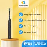 Bàn chải điện chính hãng Philips sonicare HX3671/54 màu đen
