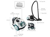 Máy hút bụi dạng hộp Bosch BGS21WHYG